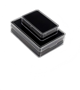 Caixa de Exibição de Joias Transparente de Plástico para Armazenamento de Pedras Soltas e Embalagem de Gemas - Product Image 6