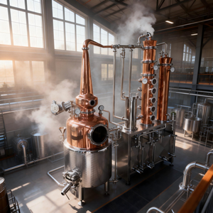 Installation industrielle de distillation fractionnée multicolonne pour spiritueux neutres de haute pureté et éthanol combustible multi-distillés - Product Image 2
