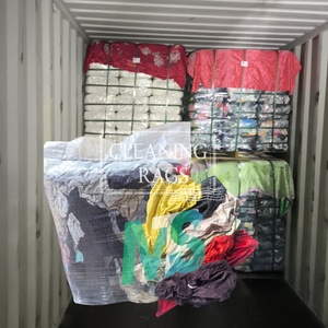 Chiffons de nettoyage de qualité supérieure, multicolores, en tissu haute densité, pour l'entretien industriel et la ménagerie en usine - Product Image 1