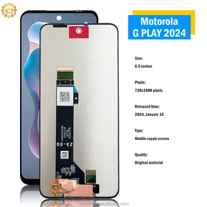 6.5 Inches Display Pantalla Lcd De Celulares Replacement Mobile Phone Screen For Motorola Moto G Play 2024