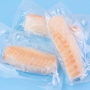 Premium volledig natuurlijke Alaska wildgevangen diepzeevis diepvriesvis diepvries zeevruchten zonder vel kabeljauwportie chemisch vrij 10*1lb export - Product Image 6