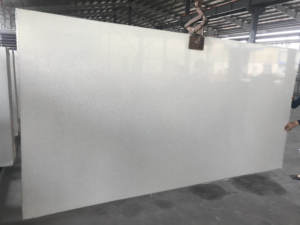 Wholesale Crystal White Quartz <b>Stone</b> Slab Prefabricated Kitchen Countertops and Bathroom Vanity Tops Supplier - Product Image 5