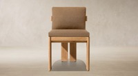 Ensemble de table à manger d'extérieur en teck, design contemporain, meubles de patio durables