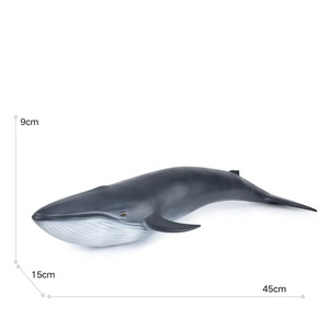 Jouet <span class=keywords><strong>baleine</strong></span> pour enfants Vie marine Peluche en vinyle souple <span class=keywords><strong>Baleine</strong></span> bleue - Product Image 2