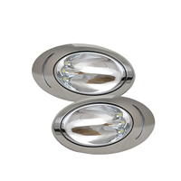 Feux de recul latéraux de coque de bateau à montage en surface 12V LED Xiamen Sunshine Marine 6300k pour bateau marin ponton