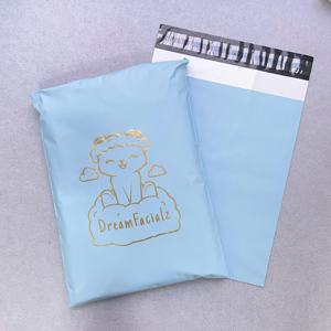 Sacs d'expédition biodégradables personnalisés avec logo imprimé pour vêtements, emballage plastique pour envoi express, sacs postaux pour vêtements - Product Image 5