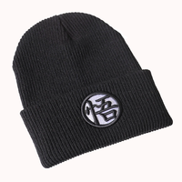 Nouveau design Anime Goku DBZ – Casquette brodée 3D en relief, style dessin animé, personnalisable, en peluche, tricotée pour l'hiver – Vente en gros
