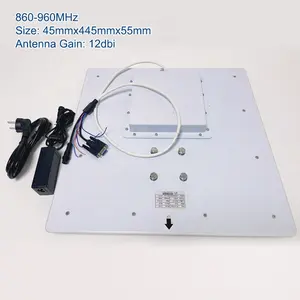 Faread 860 960Mhz 12m long distance 450*450mm 12dBi RFID RS485 wiegand support R2000 with R700 UHF integrated antenna reader