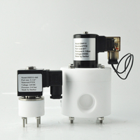 Válvula Solenoide de PTFE de 1 1/2 Pulgadas para Ácidos Clorhídricos, Nítricos y Sulfúricos Fuertes