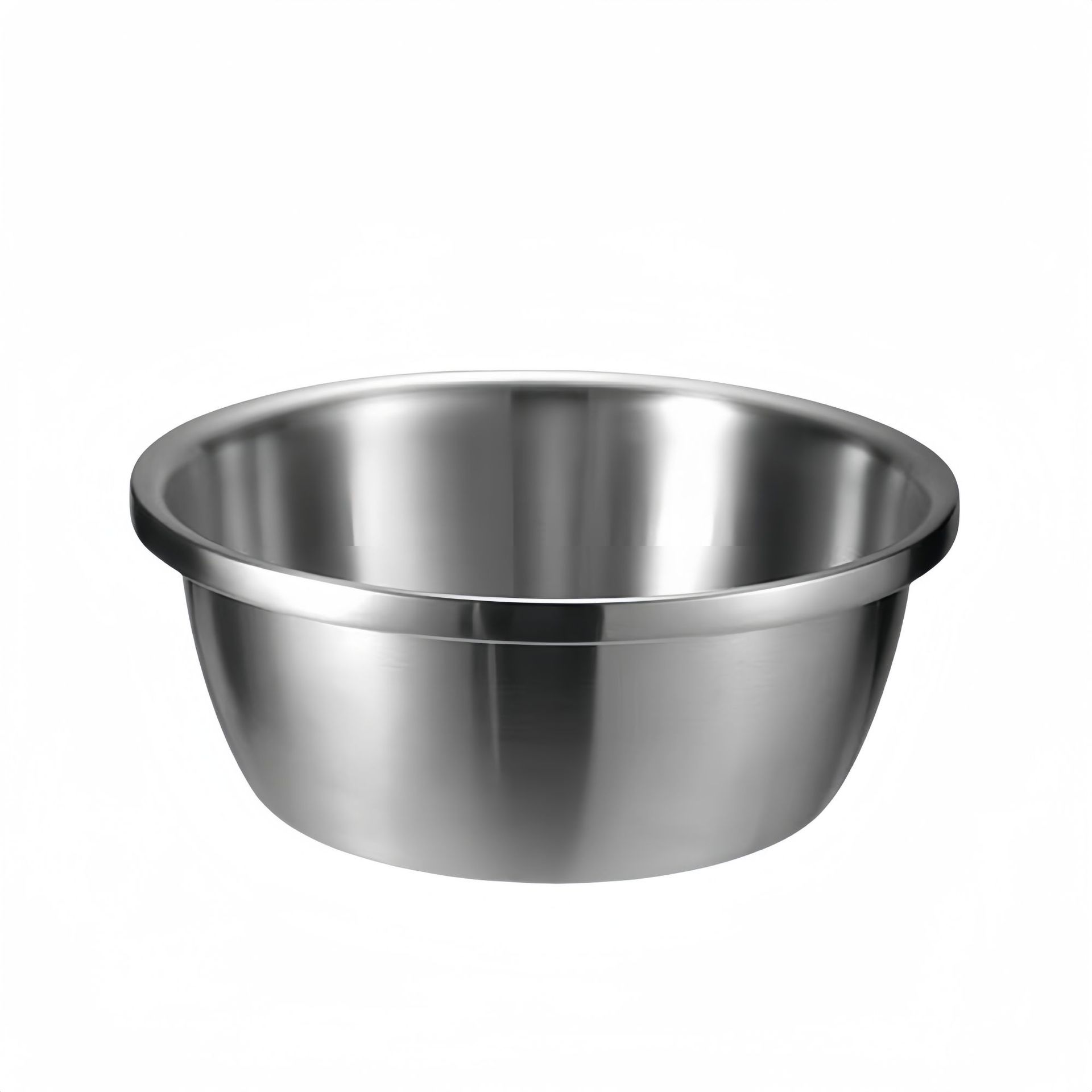 Cilindro de condimento grande de acero inoxidable 304 con borde invertido.