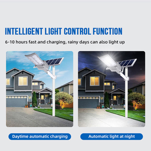 Éclairage solaire extérieur pour routes, étanche IP65, lampadaire 100W 150W, en aluminium moulé sous pression, lampadaire solaire LED séparé - Product Image 3