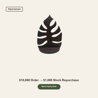 Étagère murale en bois naturel en forme de feuille de Monstera, décoration murale bohème pour plantes, vente en gros personnalisée OEM, étagère murale en forme de feuille de Monstera