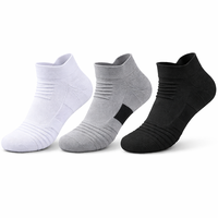 Chaussettes de sport antidérapantes, respirantes et amortissantes, avec logo personnalisé, pour hommes