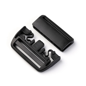 <b>Plastic</b> <b>Sliding</b> Buckle 38mm Black Durable For Bags Backpacks Waist Bags - Product Image 3