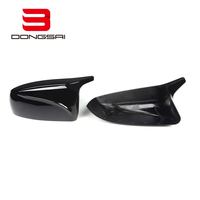 Coque de rétroviseur latéral moulée par injection en ABS noir brillant style M Performance Racing, compatible avec BMW X5 E70 X6 E71 2006-2014
