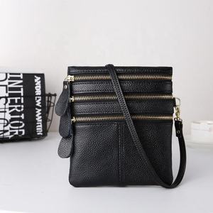 Bolso Bandolera Andong para Mujer, Cuero Vacuno Genuino, Elegante, Cuadrado, con Bolsillo para Teléfono - Product Image 2
