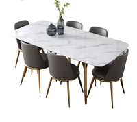 Table à manger moderne en ardoise, vente en gros, pas cher, dessus de table en ardoise, table à manger en ardoise à vendre, d'occasion