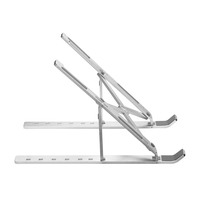 Support d'ordinateur portable pliable économique et léger en aluminium avec refroidissement et angles réglables pour la maison et le bureau