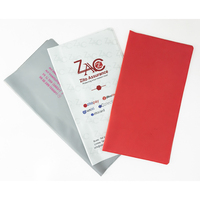 Porte-registre et porte-assurance automobile en PVC plié, personnalisé avec logo imprimé sur mesure