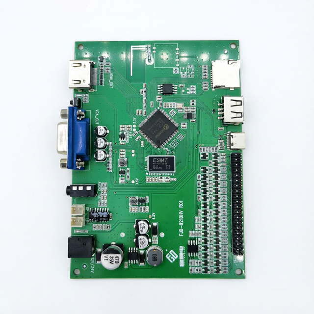 MP4 Decode Board with Serial Port Controlled 1080P HD Video Playback | 1GB RAM 122x87mm Module for Escape Room & Digital Signage