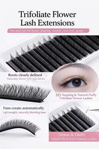 ขนตาปลอม12/16แถวสำหรับขนตาปลอมสำหรับต่อขนตาปลอมแบบ6D ขนตาปลอมเพิ่มวอลลุ่มพร้อม3D ขนตา - Product Image 6