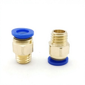 Raccord pneumatique YIIDNN PC, connecteur rapide droit fileté, filetage mâle 4mm-12mm, 1/8-1/2, pour tuyau de compression - Product Image 3