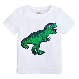 Tienda en Línea China de Camisetas Casuales Negras Elegantes para Niños, Compra al por Mayor de un Proveedor Chino - Product Image 3