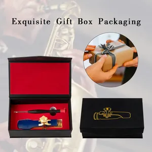 Boquilla Profesional Avanzada para Saxofón Soprano Estilo Durg-a, Boquilla Vintage para Instrumentos de Viento, con Deflector de Sonido para Jazz, R&B y <span class=keywords><strong>Rock</strong></span> & <span class=keywords><strong>Roll</strong></span> - Product Image 4