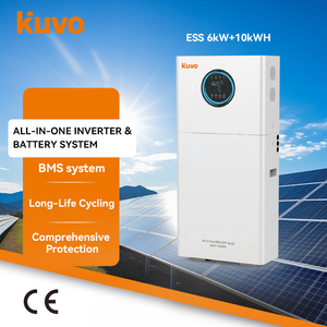 KUVO 6kW 10kWh All-in-One <b>Energy</b> <b>Storage</b> <b>System</b> Pure Sine Wave Lithium Battery Activation With WiFi Monitoring Support ESS 6KW+1 - Product Image 1