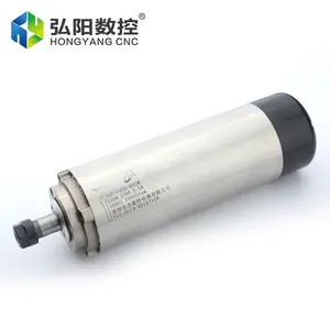 JST Hot Sell High Speed Fan Cooling Air-Cooled Spindle 0.8kw 400Hz 24000rpm Er11 Air Cooling CNC Spindle Motor for CNC Router