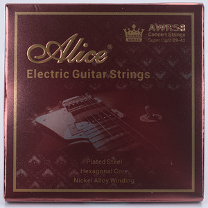 Cuerdas para Guitarra Eléctrica Alice AWR58 Super Light 09-42, Acero Plateado con Entorchado de Aleación de Níquel - Product Image 4