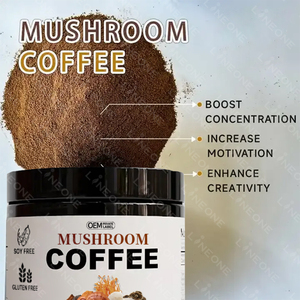 <span class=keywords><strong>Precio</strong></span> OEM organicTurkey Tail Chaga Cordyceps Mushroom Coffee Etiqueta privada Lion's Mane Mushroom Coffee - Product Image 3
