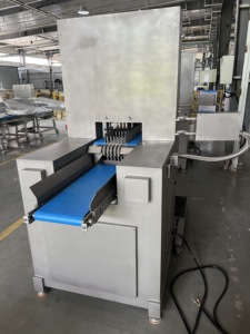 Multi-Segment Automatic Fresh Meat <b>Saw</b> 304 Stainless Steel CE Certified Custom Cutting Width 220V 15kW Equipment - Product Image 4