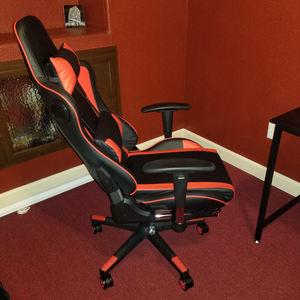 Precio de fábrica reclinable de alta calidad Red Game Economy Player <span class=keywords><strong>Scorpion</strong></span> Racing Gaming Gamer Silla giratoria con reposapiés - Product Image 6