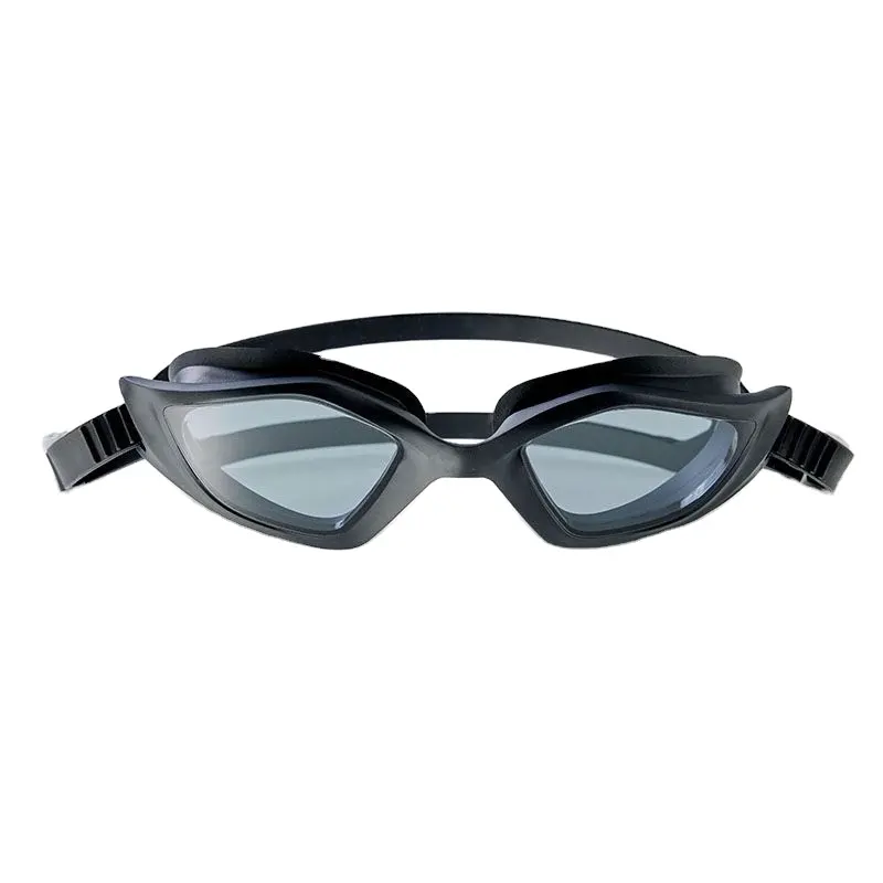 Adult Swimming Goggles Mirrored With Easy Adjust Strap Anti Fog Anti Uv Antileak Swim Goggles