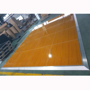 4x4ft wood dance floor portable luxury event decoration dance floor - Product Image 1