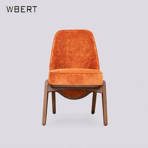 WBERT silla moderna italiana ligera de lujo para ocio, silla de recepción de oficina de ventas de Hotel, sofá individual, modelo de habitación, sala de estar, Club, hogar - Product Image 1