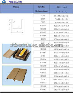 Fibra de vidrio estructural pultruida, plástico reforzado FRP pultured I/H beam - Product Image 6