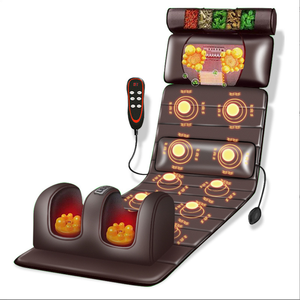 Colchón <span class=keywords><strong>de</strong></span> Masaje Vibratorio con Airbag para Todo el Cuerpo, Cojín <span class=keywords><strong>de</strong></span> Calentamiento por Vibración, Tapete <span class=keywords><strong>de</strong></span> Masaje <span class=keywords><strong>de</strong></span> Alta Demanda para Cuerpo Completo - Product Image 1