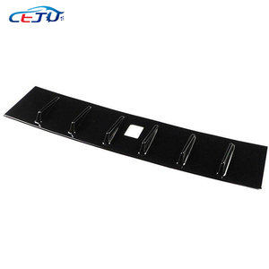 Alerón Trasero de Techo para Ventana Trasera de Coche, Negro Mate Brillante, ABS, para Mitsubishi Lancer X GSR EX <span class=keywords><strong>GT</strong></span> EVO 10 LS ES CF Sedán 2008-2019 - Product Image 2