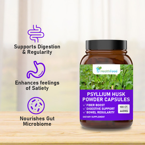 Cápsulas de Polvo de Cáscara de Psyllium Directas de Fábrica con Polvo de Cáscara de Psyllium para Promover la Salud Digestiva - Product Image 4