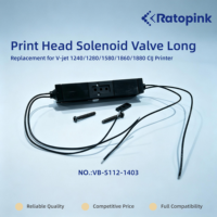 Tête d'impression Ratopink VB-S112-1403, électrovanne longue, remplacement pour imprimante CIJ V-jet 1240/1280/1580/1860/1880