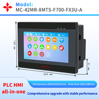 Panel de Control Ambiental HMI PLC de 7 Pulgadas para Invernadero, Control de Temperatura, Humedad, UV y CO2, Controlador para Cultivo de Hongos