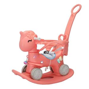 Cheval de guerre créatif de conception de fabrication professionnelle de la Chine cheval à bascule 5 en 1 pour des enfants - Product Image 1