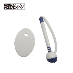 Penna di Sicurezza STASUN con Cavo a Spirale Antifurto e Base Ovale per Banche, Uffici, Reception e Banconi - Product Image 5