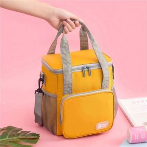 Sac isotherme portable pour pique-nique en plein air, sac à lunch thermique en aluminium anti-fuite - Product Image 2