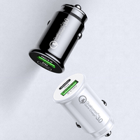 Schnell ladung Mini PD 18W 36W QC3.0 Schnell ladung 5V 3.1A Dual Single 1 Port USB-Auto ladegerät für IPhone