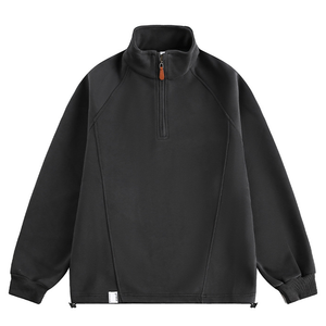 Sweat-shirt pour homme, style streetwear, coupe ample, design à épaules tombantes. - Product Image 2