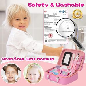 Kit de maquillage pour enfants, kit de maquillage lavable pour filles - Product Image 6