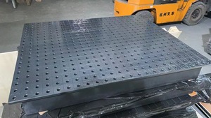 Mesa de Soldadura 2D de <span class=keywords><strong>Hierro</strong></span> <span class=keywords><strong>Fundido</strong></span>/Acero Q355, Plegable, de Alta Dureza, Venta Directa de Fábrica en China - Product Image 5